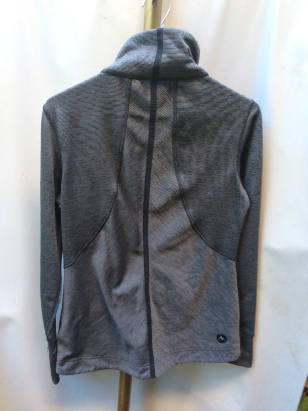 Marmot Gray Textured Full Zip Performance Jacket Size M - Picture 4 of 4